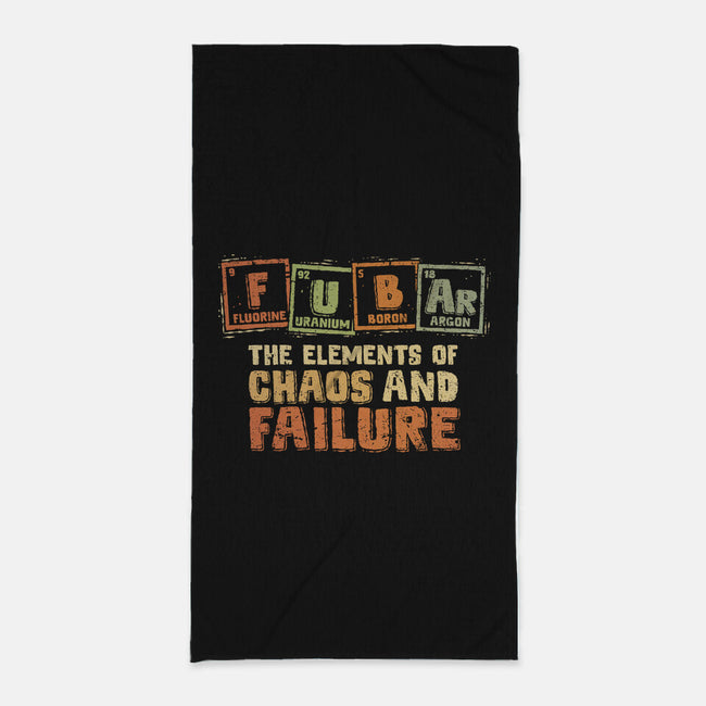 The Elements Of Chaos And Failure-None-Beach-Towel-kg07