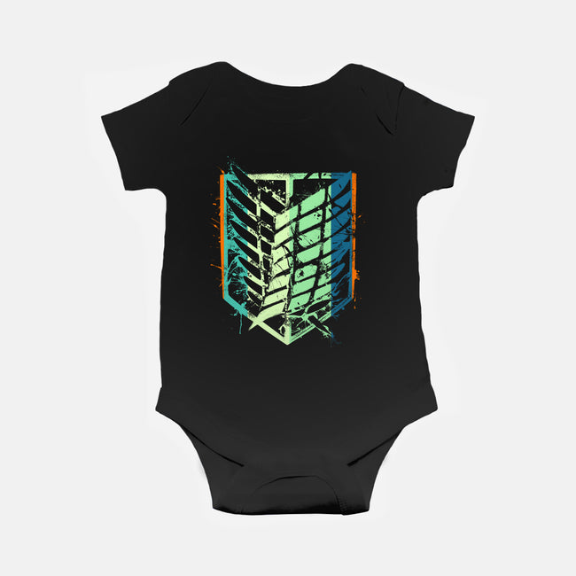 The Scouts Vintage-Baby-Basic-Onesie-rocketman_art