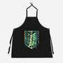 The Scouts Vintage-Unisex-Kitchen-Apron-rocketman_art