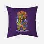 The Mask Kiss-None-Removable Cover-Throw Pillow-zascanauta