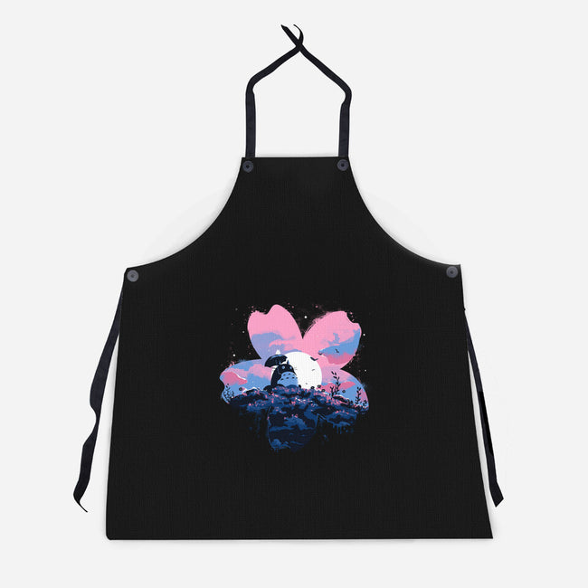 Sakura Spirit-Unisex-Kitchen-Apron-IKILO