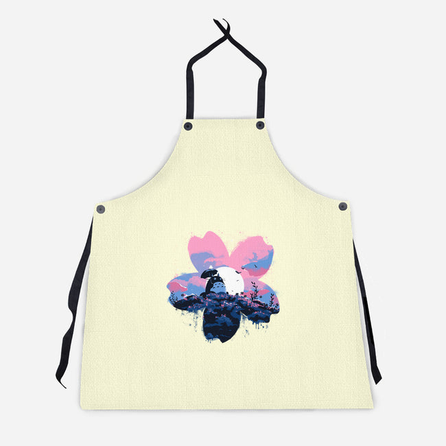 Sakura Spirit-Unisex-Kitchen-Apron-IKILO