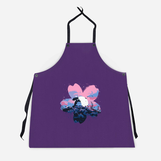 Sakura Spirit-Unisex-Kitchen-Apron-IKILO