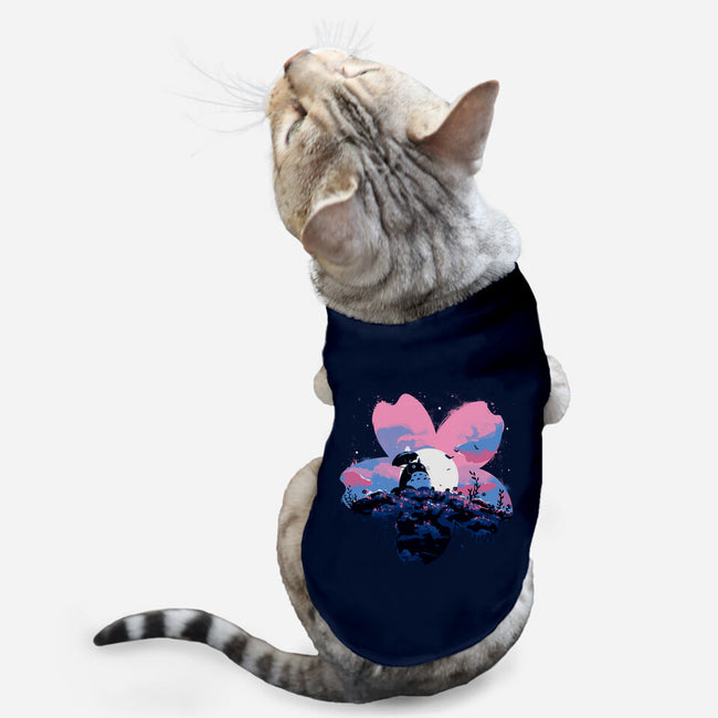 Sakura Spirit-Cat-Basic-Pet Tank-IKILO