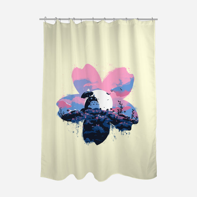 Sakura Spirit-None-Polyester-Shower Curtain-IKILO