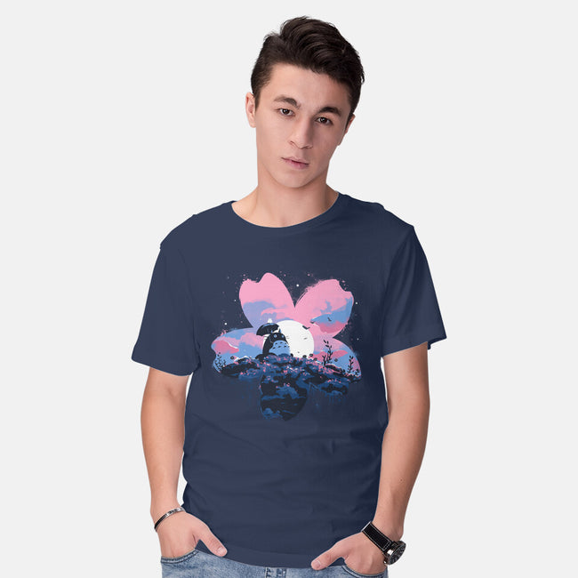 Sakura Spirit-Mens-Basic-Tee-IKILO