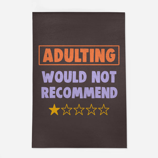 Adulting Would Not Recommend-None-Indoor-Rug-koalastudio