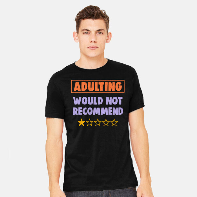 Adulting Would Not Recommend-Mens-Heavyweight-Tee-koalastudio