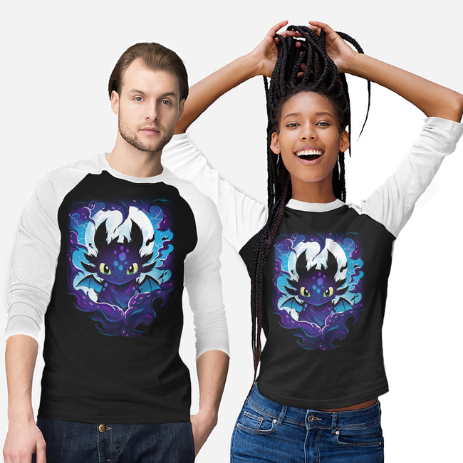 Darkness Dragon-Unisex-Baseball-Tee-Vallina84