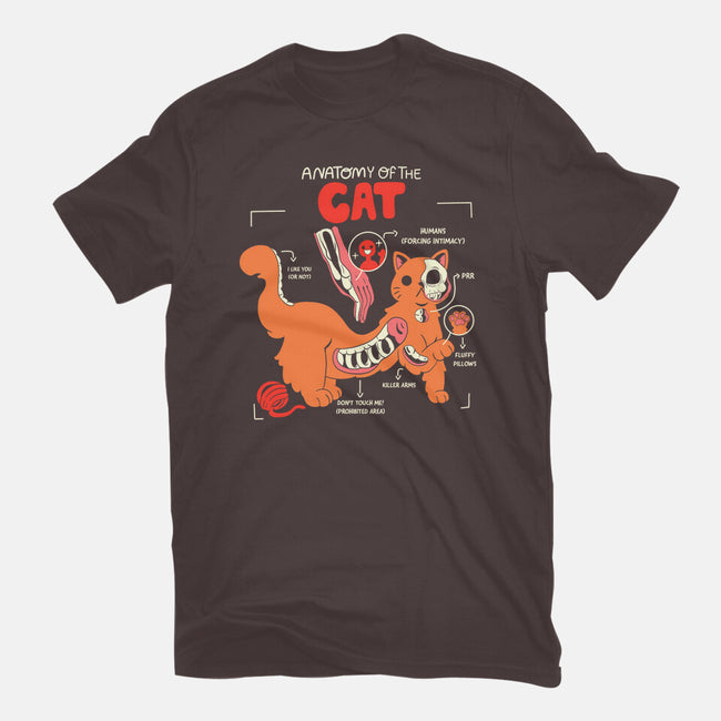 Anatomy Of The Cat-Womens-Basic-Tee-yumie