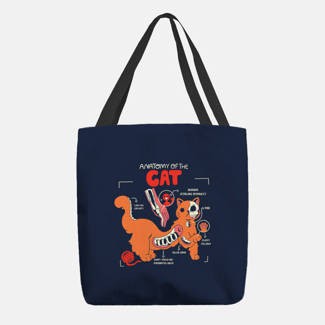 Anatomy Of The Cat-None-Basic Tote-Bag-yumie