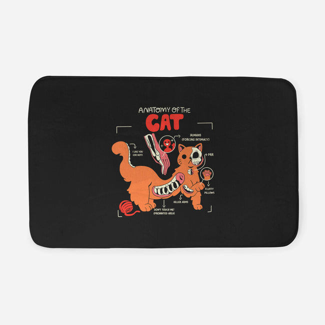 Anatomy Of The Cat-None-Memory Foam-Bath Mat-yumie