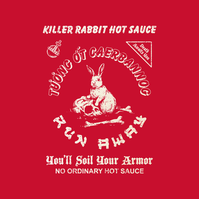 Killer Rabbit Hot Sauce-Mens-Basic-Tee-kg07