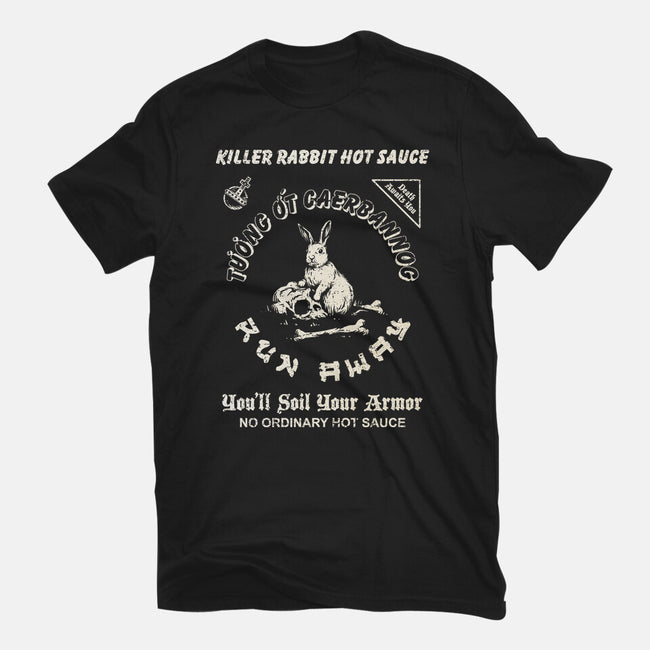 Killer Rabbit Hot Sauce-Mens-Premium-Tee-kg07