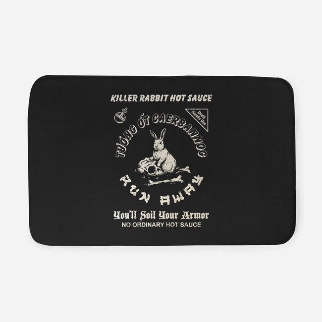 Killer Rabbit Hot Sauce-None-Memory Foam-Bath Mat-kg07