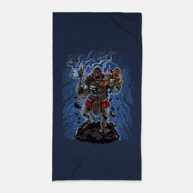 King Of War-None-Beach-Towel-zascanauta