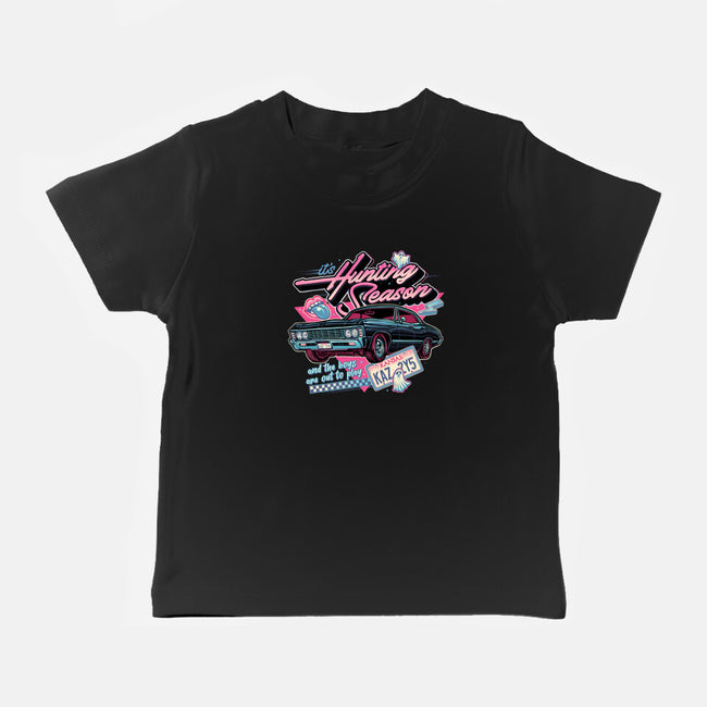 Hunting Season-Baby-Basic-Tee-glitchygorilla