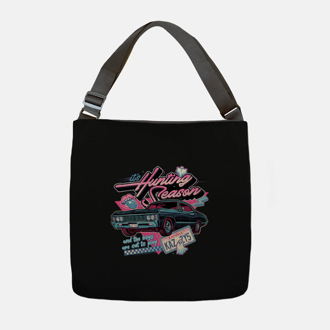 Hunting Season-None-Adjustable Tote-Bag-glitchygorilla