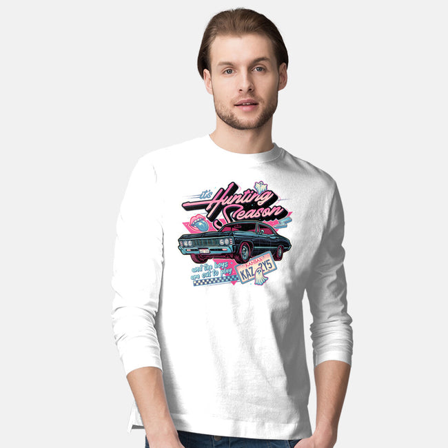 Hunting Season-Mens-Long Sleeved-Tee-glitchygorilla