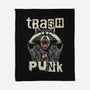 Trasher Punk-None-Fleece-Blanket-vp021