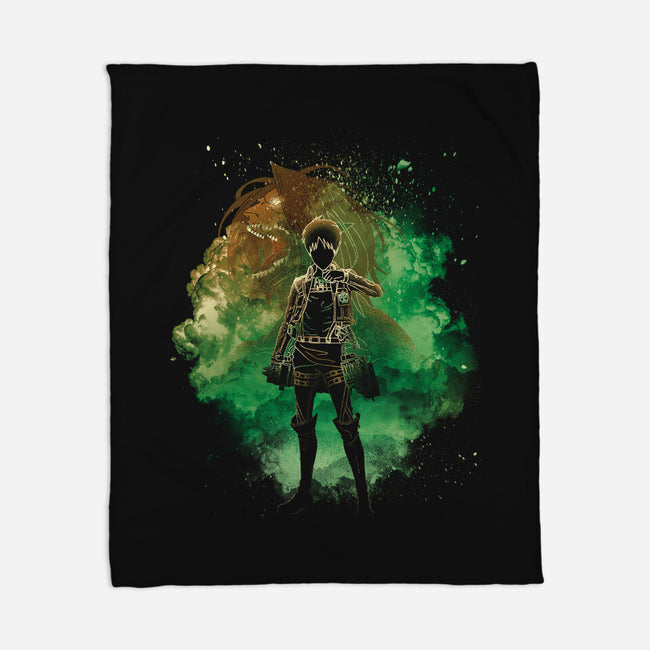 Soul Of The Attack Titan-None-Fleece-Blanket-Donnie