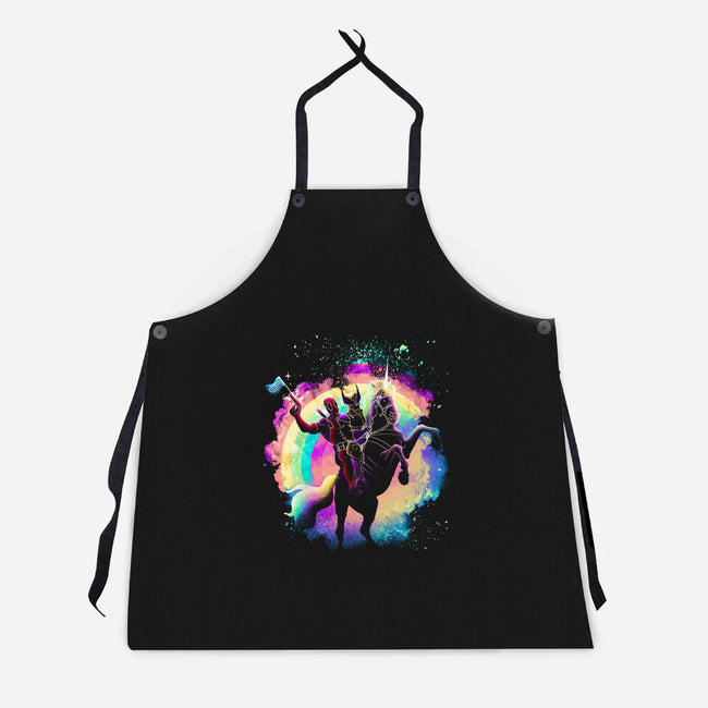 Merc Unicorn-Unisex-Kitchen-Apron-Donnie