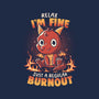 Burnout Dragon-Cat-Basic-Pet Tank-koalastudio