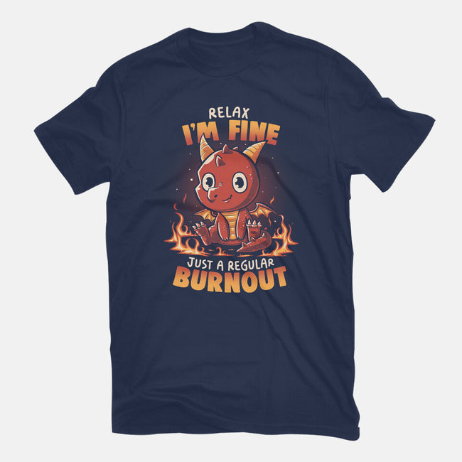 Burnout Dragon-Mens-Heavyweight-Tee-koalastudio