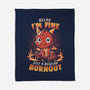 Burnout Dragon-None-Fleece-Blanket-koalastudio