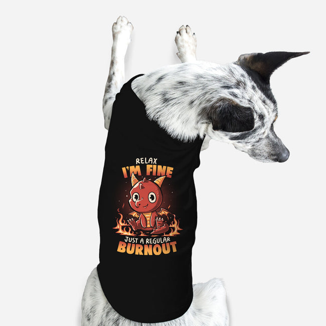 Burnout Dragon-Dog-Basic-Pet Tank-koalastudio