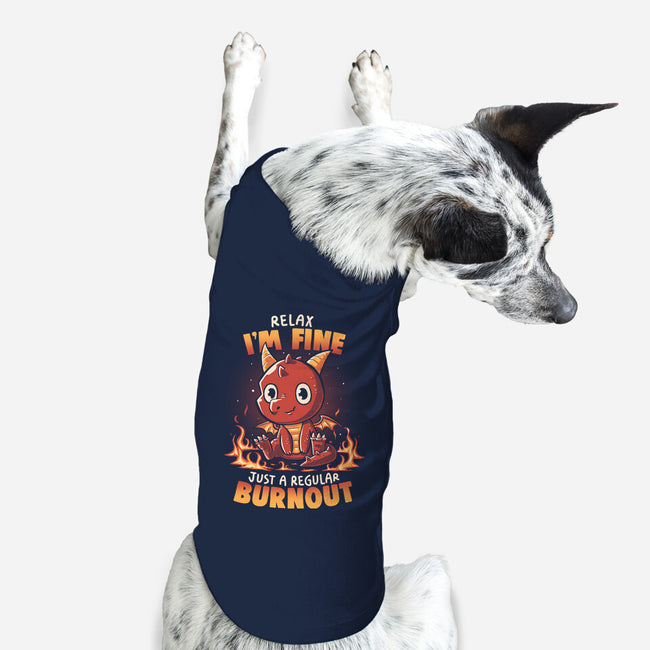 Burnout Dragon-Dog-Basic-Pet Tank-koalastudio