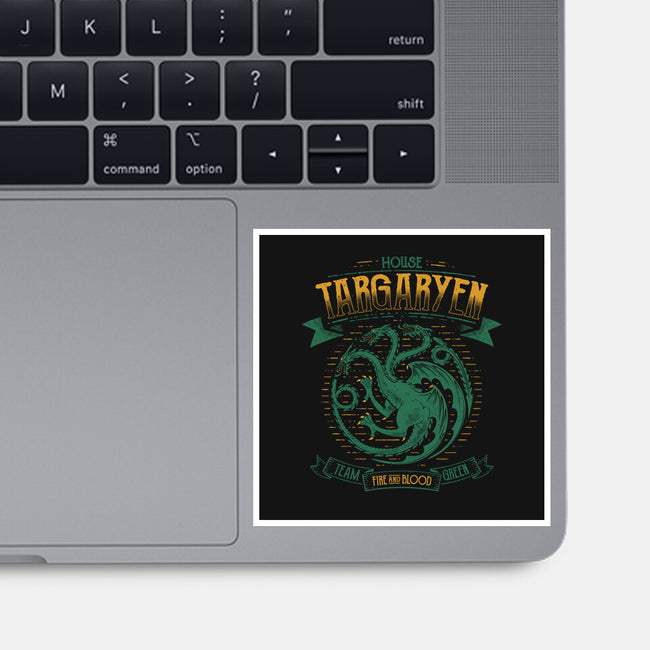 Team Green-None-Glossy-Sticker-teesgeex