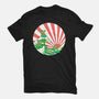 The Great Wave Of Cowabunga-Unisex-Basic-Tee-dalethesk8er