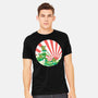 The Great Wave Of Cowabunga-Mens-Heavyweight-Tee-dalethesk8er