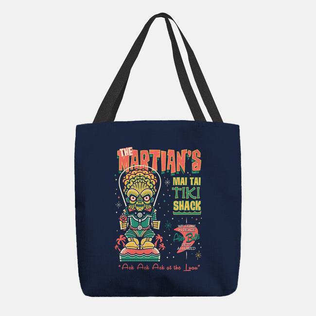 Martian Mai Tai-None-Basic Tote-Bag-Nemons