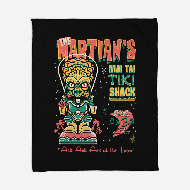 Martian Mai Tai-None-Fleece-Blanket-Nemons