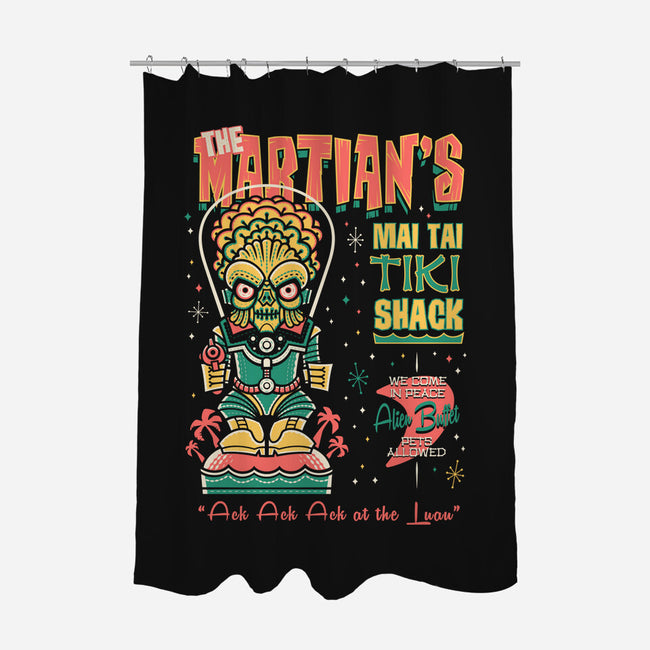 Martian Mai Tai-None-Polyester-Shower Curtain-Nemons