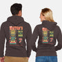 Martian Mai Tai-Unisex-Zip-Up-Sweatshirt-Nemons