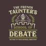 Taunter's Debate School-None-Removable Cover-Throw Pillow-kg07