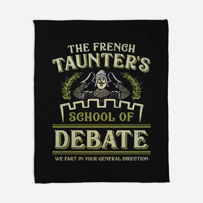 Taunter's Debate School-None-Fleece-Blanket-kg07