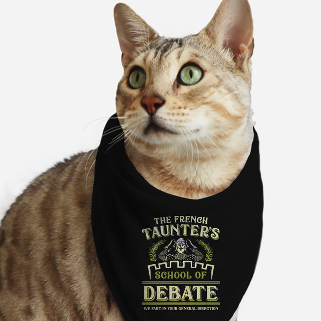 Taunter's Debate School-Cat-Bandana-Pet Collar-kg07