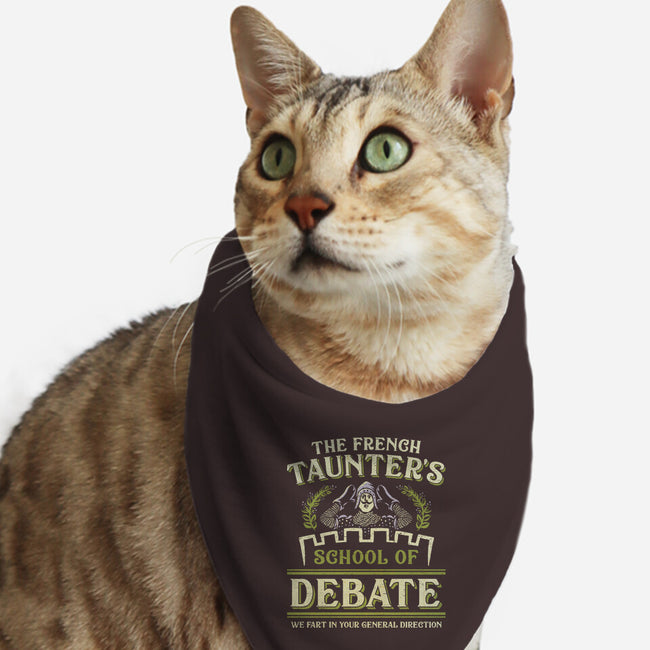 Taunter's Debate School-Cat-Bandana-Pet Collar-kg07