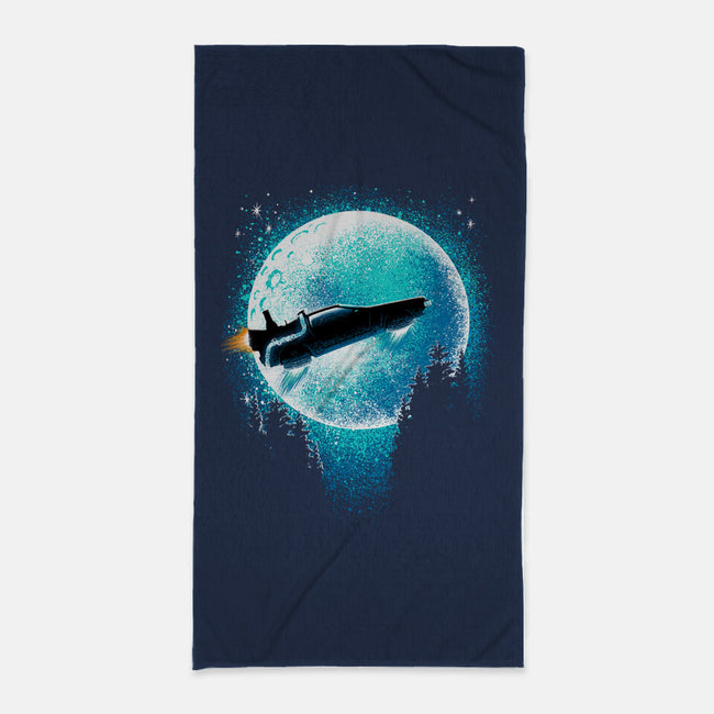 DL The Time Machine-None-Beach-Towel-Tronyx79