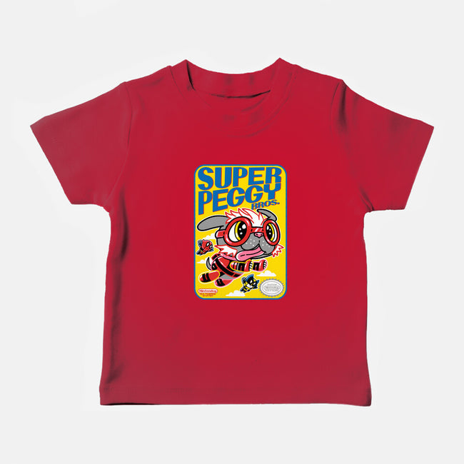 Super Peggy Bros-Baby-Basic-Tee-naomori