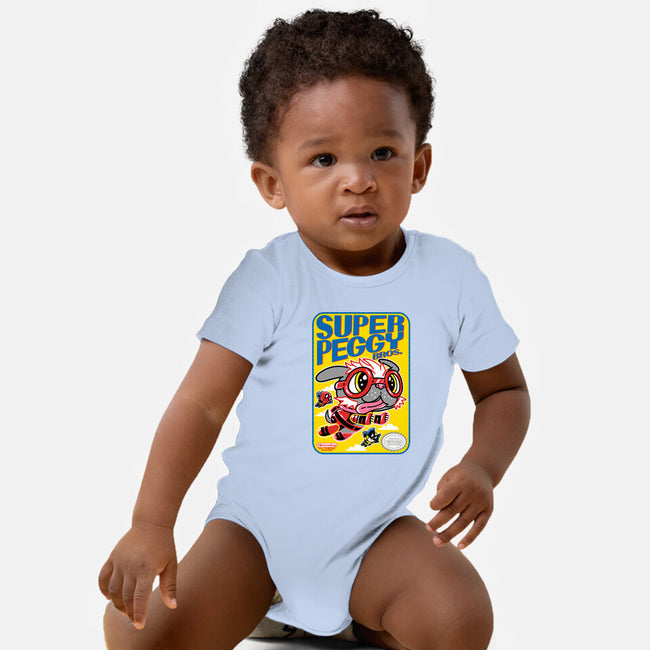 Super Peggy Bros-Baby-Basic-Onesie-naomori