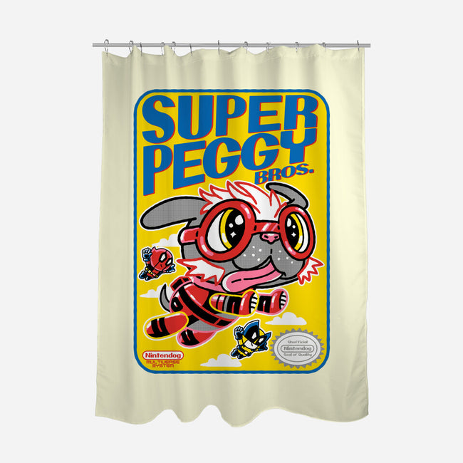 Super Peggy Bros-None-Polyester-Shower Curtain-naomori