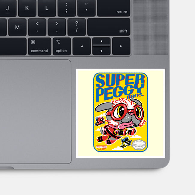 Super Peggy Bros-None-Glossy-Sticker-naomori