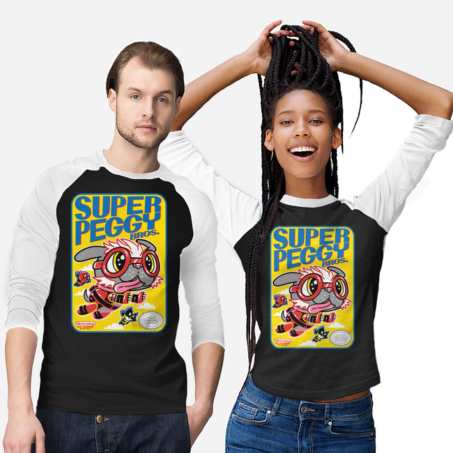 Super Peggy Bros-Unisex-Baseball-Tee-naomori