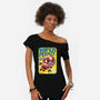 Super Peggy Bros-Womens-Off Shoulder-Tee-naomori