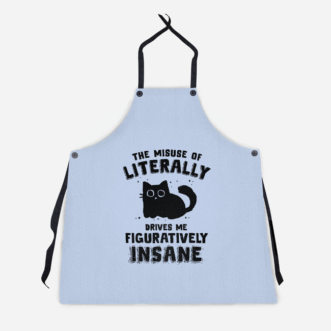 Figuratively Insane-Unisex-Kitchen-Apron-kg07